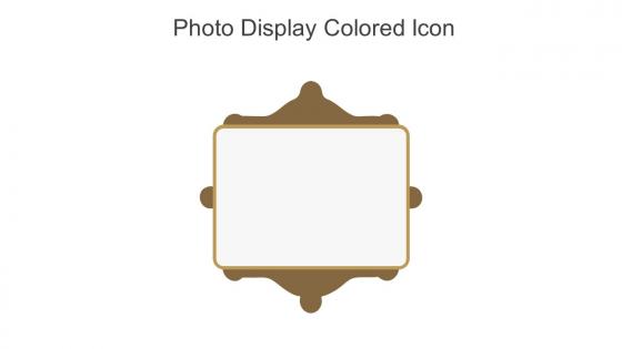 Photo Display Colored Icon In Powerpoint Pptx Png And Editable Eps Format