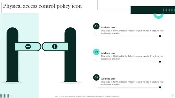 Physical Access Control Policy Icon