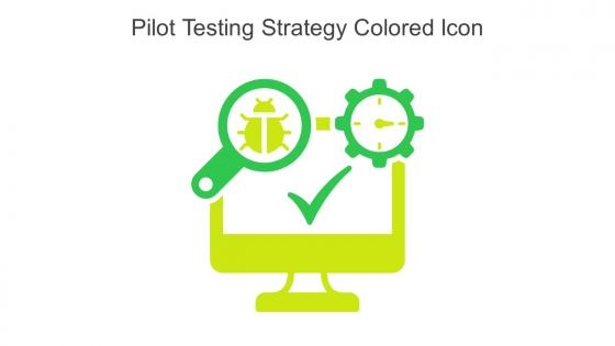 Pilot Testing Strategy Colored Icon In Powerpoint Pptx Png And Editable Eps Format