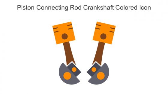 Piston Connecting Rod Crankshaft Colored Icon In Powerpoint Pptx Png And Editable Eps Format