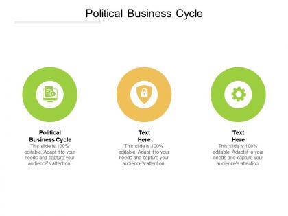 Political business cycle ppt powerpoint presentation icon graphic tips cpb