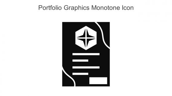 Portfolio Graphics Monotone Icon In Powerpoint Pptx Png And Editable Eps Format