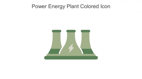 Power Energy Plant Colored Icon In Powerpoint Pptx Png And Editable Eps Format