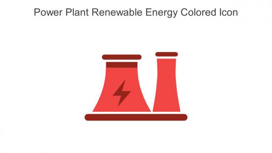Power Plant Renewable Energy Colored Icon In Powerpoint Pptx Png And Editable Eps Format