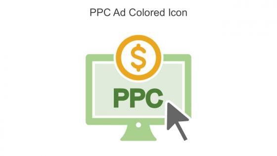 PPC Ad Colored Icon In Powerpoint Pptx Png And Editable Eps Format