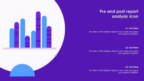Pre And Post Report Analysis Icon