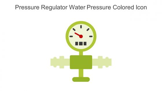 Pressure Regulator Water Pressure Colored Icon In Powerpoint Pptx Png And Editable Eps Format