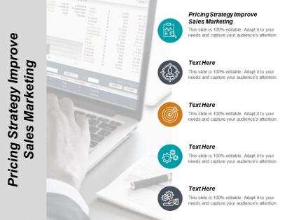 Pricing strategy improve sales marketing ppt powerpoint presentation icon display cpb