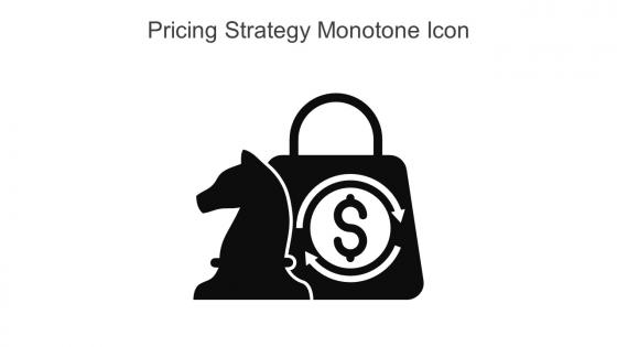 Pricing Strategy Monotone Icon In Powerpoint Pptx Png And Editable Eps Format