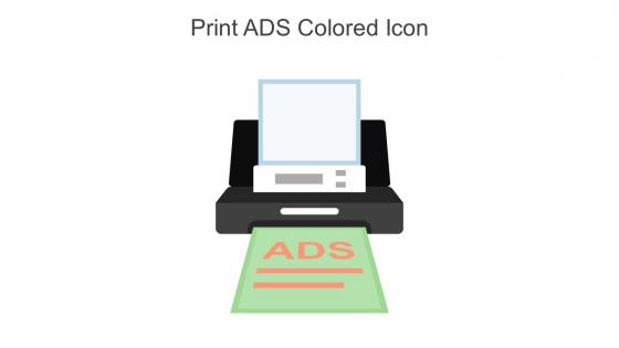 Print ADS Colored Icon In Powerpoint Pptx Png And Editable Eps Format