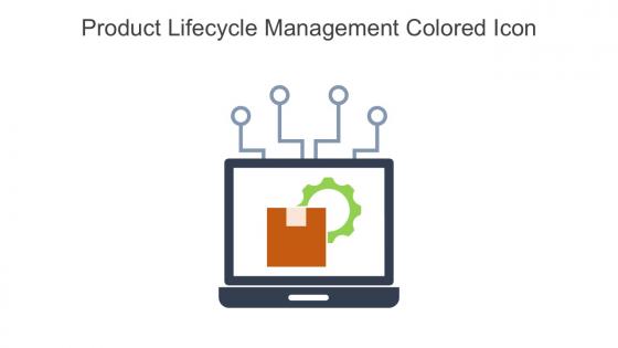 Product Lifecycle Management Colored Icon In Powerpoint Pptx Png And Editable Eps Format
