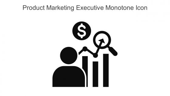 Product Marketing Executive Monotone Icon In Powerpoint Pptx Png And Editable Eps Format