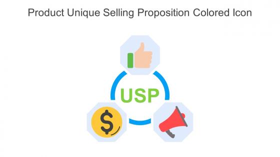 Product Unique Selling Proposition Colored Icon In Powerpoint Pptx Png And Editable Eps Format