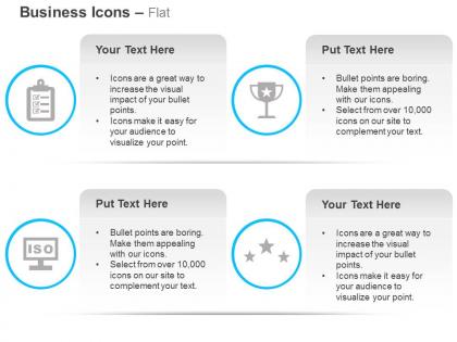 production_checklist_iso_certification_quality_ratings_ppt_icons_graphics_Slide01