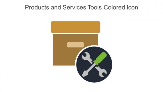 Products And Services Tools Colored Icon In Powerpoint Pptx Png And Editable Eps Format