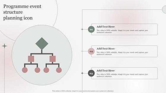 Programme Event Structure Planning Icon