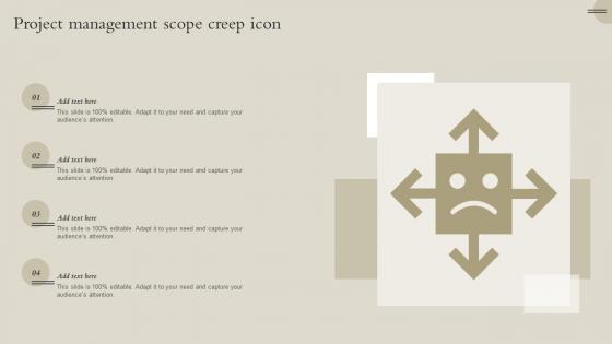 Project Management Scope Creep Icon