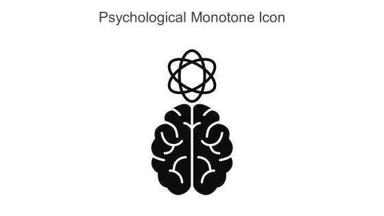Psychological Monotone Icon In Powerpoint Pptx Png And Editable Eps Format