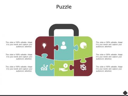 Puzzle business problem solving f702 ppt powerpoint presentation icon vector