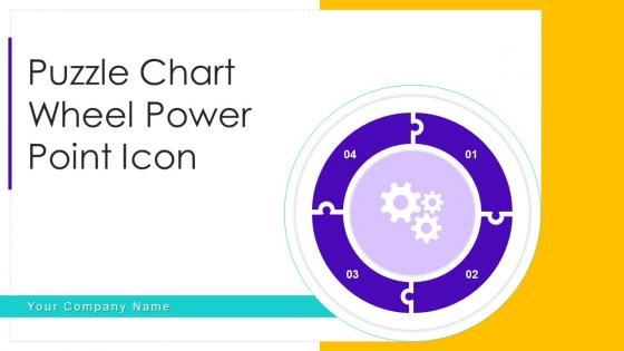 Puzzle Chart Wheel Powerpoint Icon Powerpoint Ppt Template Bundles