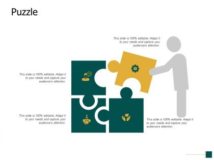 Puzzle problem solving opportunity ppt powerpoint presentation portfolio icons
