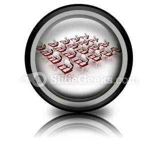 Classroom exam test powerpoint icon cc