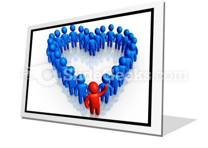 Friendly support powerpoint icon f