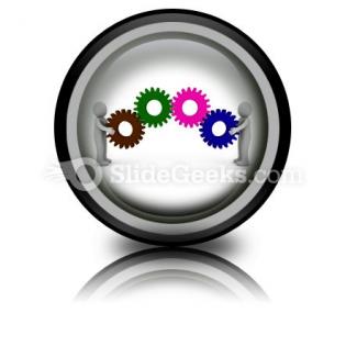 Human gear powerpoint icon cc