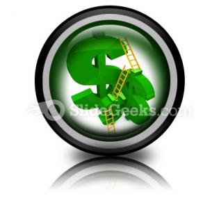 Money Ladder Ppt Icon For Ppt Templates And Slides Cc  Presentation Themes and Graphics Slide01