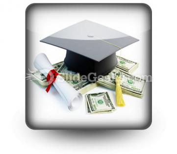 Price Leaving Certificate PowerPoint Icon S  Presentation Themes and Graphics Slide01
