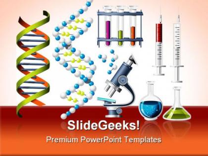 Science And Genetics Icons Medical PowerPoint Templates And PowerPoint Backgrounds 0811  Presentation Themes and Graphics Slide01