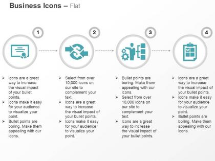 Quality assurance financial process flow and control checklist ppt icons graphic