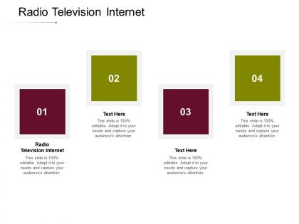 Radio television internet ppt powerpoint presentation icon images cpb