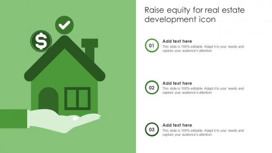 Raise Equity For Real Estate Development Icon