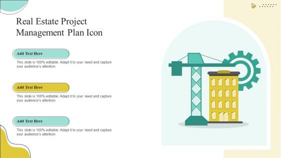 Real Estate Project Management Plan Icon