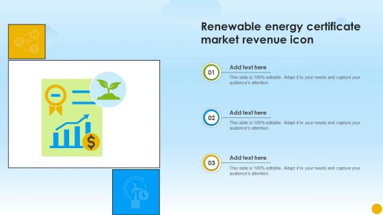 Renewable Energy Certificate Market Revenue Icon Ppt Presentation