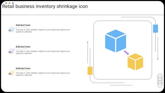 Retail Business Inventory Shrinkage Icon