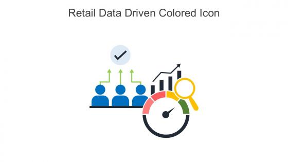 Retail Data Driven Colored Icon In Powerpoint Pptx Png And Editable Eps Format