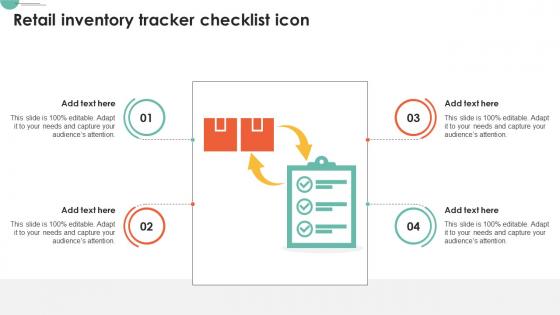 Retail Inventory Tracker Checklist Icon