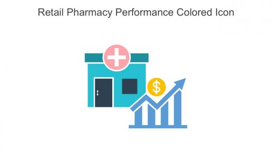 Retail Pharmacy Performance Colored Icon In Powerpoint Pptx Png And Editable Eps Format