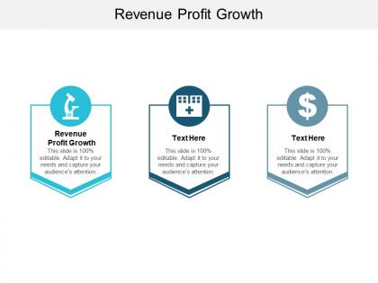 Revenue profit growth ppt powerpoint presentation icon format ideas cpb