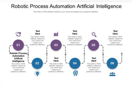 Robotic process automation artificial intelligence ppt powerpoint presentation icon graphics cpb
