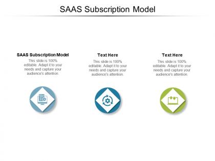 Saas subscription model ppt powerpoint presentation icon slide portrait cpb