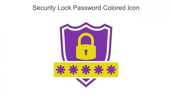 Security Lock Password Colored Icon In Powerpoint Pptx Png And Editable Eps Format