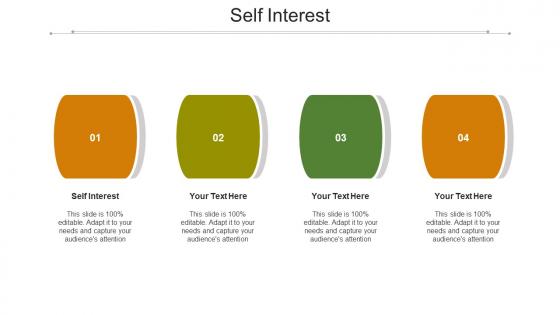 Self interest ppt powerpoint presentation icon cpb