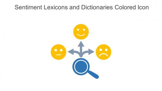 Sentiment Lexicons And Dictionaries Colored Icon In Powerpoint Pptx Png And Editable Eps Format