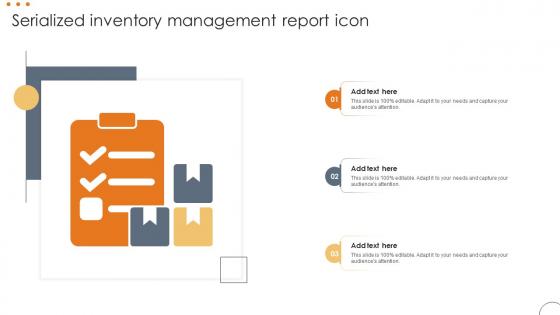 Serialized Inventory Management Report Icon