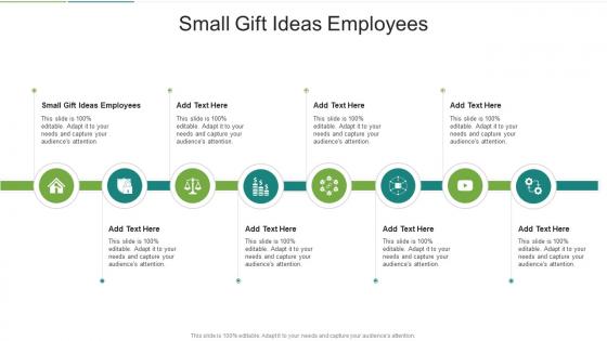 Small Gift Ideas Employees In Powerpoint And Google Slides Cpb