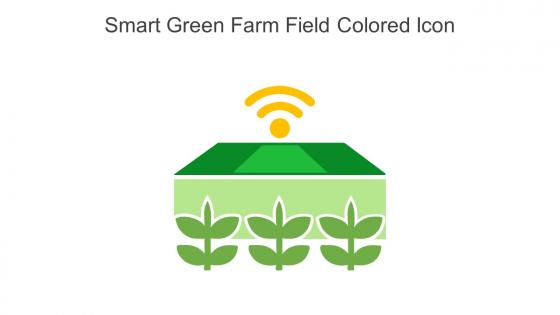 Smart Green Farm Field Colored Icon In Powerpoint Pptx Png And Editable Eps Format
