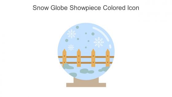 Snow Globe Showpiece Colored Icon In Powerpoint Pptx Png And Editable Eps Format